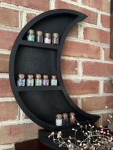 Crescent Moon Wood Shelf